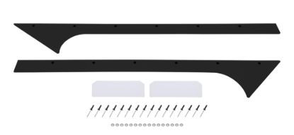 Pillar A Pair Late Model Black