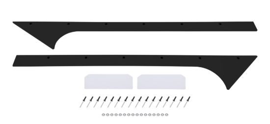 Pillar A Pair Late Model Black