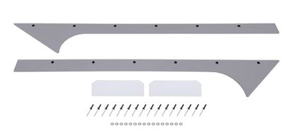 Pillar A Pair Late Model Gray