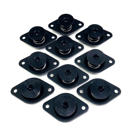 Qtr Turn Self Eject Alm Fastener Large Hex Head