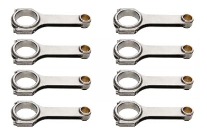 BBC 4340 Forged H-Beam Rods 6.535 w/ARP2000