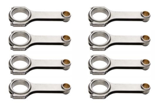 BBC 4340 Forged H-Beam Rods 6.535 w/ARP2000