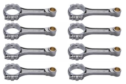 SBC L/W 5140 Forged I-Beam Rods 6.200in