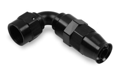 #6an UltraPro Twist-On Fitting 90 Deg. Black