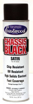 Chassis Black Paint Satin 14oz Aerosol
