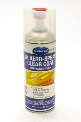 2K AeroSpray Paint High Gloss Clear