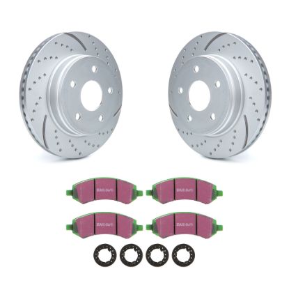 Brake Rotor & Pad Kit Greenstuff Durango
