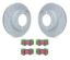Brake Rotor & Pad Kit Greenstuff Toyota