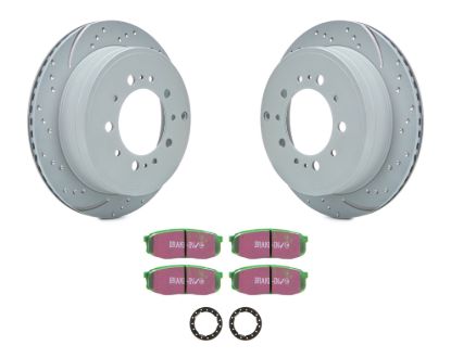 Brake Rotor & Pad Kit Greenstuff Toyota/Lexus