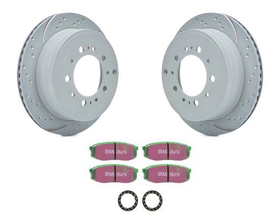 Brake Rotor & Pad Kit Greenstuff Toyota/Lexus