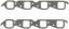 BB Chevy Exhaust Gaskets SQUARE PORTS