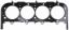 BBC 4.700 Bore Head Gasket .053 Brodix Blk