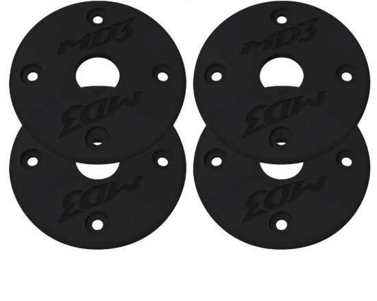 Scuff Plate Plastic Black 4-Pack MD3