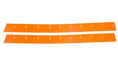 88 Monte Wear Strips Lower Nose Orange