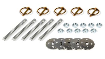 Hood Pin Kit 1/2in Alum