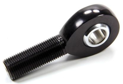 3/8 x 3/8-24 RH Male Alm Rod End  Black