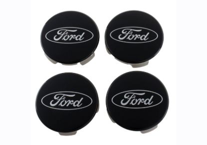 Ford Truck/Suv Black and Chrome Wheel Center Cap