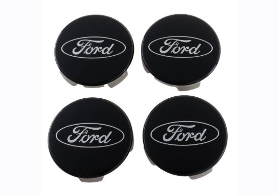 Ford Truck/Suv Black and Chrome Wheel Center Cap