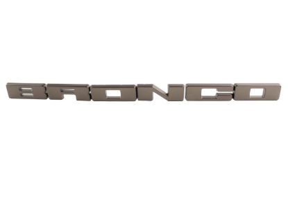 Bronco Grille Lettering Overlay Kit- Bronze