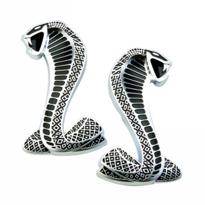 07-14 Mustang Shelby SVT Cobra Snake Fender Badge
