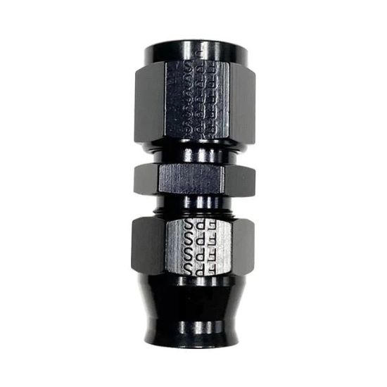 6AN Female x 3/8 Tube AN Adapter Fitting  Black