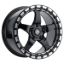 17x10 D5 Drag Wheel 5x120 BC 7.3 BS