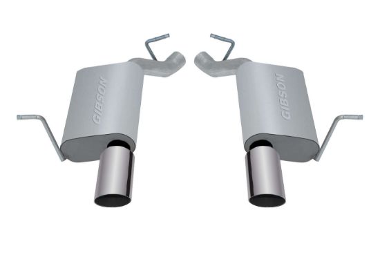 Axle Back Dual Exhaust S ystem  Aluminized