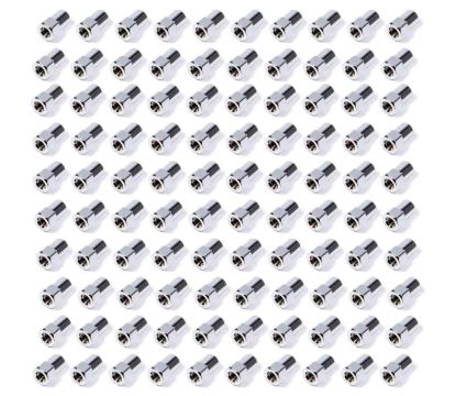 100 Lugnuts 7/16 Std. Mag Closed End