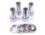 4 Lugnuts Cragar SST 12mm x 1.5 Open End