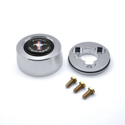 Billet Horn Button Mustang