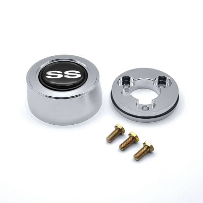 Billet Horn Button SS