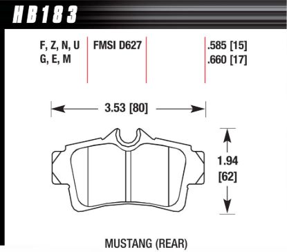 Performance Street Brake Pads (4)