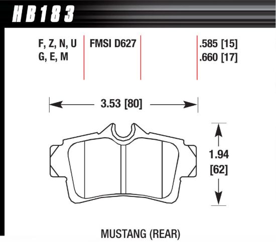 Performance Street Brake Pads (4)