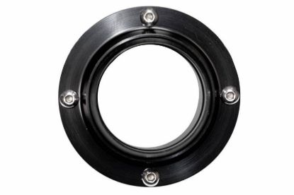 2in Compact Floor Mount Swivel Ball Black