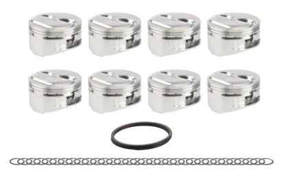 SBC Domed Piston Set 4.155 Bore +3cc