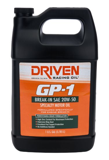 GP-1 Conventional Break- In Oil 20w50 1 Gallon