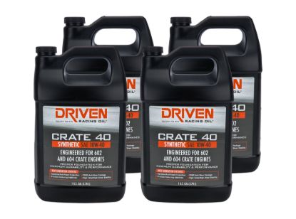 Crate 40 10w40 Synthetic Oil Case 4 x 1 Gallon