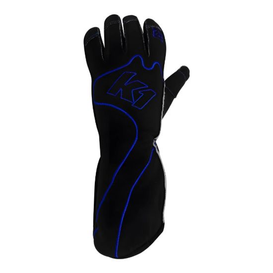 Gloves Karting RS1 Adult Medium Black/Blue