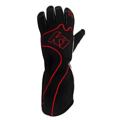 Gloves Karting RS1 Youth 3X-Small Black/Red