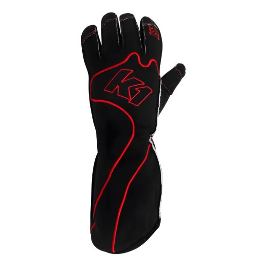 Gloves Karting RS1 Adult Large Black/Red