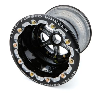 Splined Wheel B/L 10x10 4in BS 27Spl Black