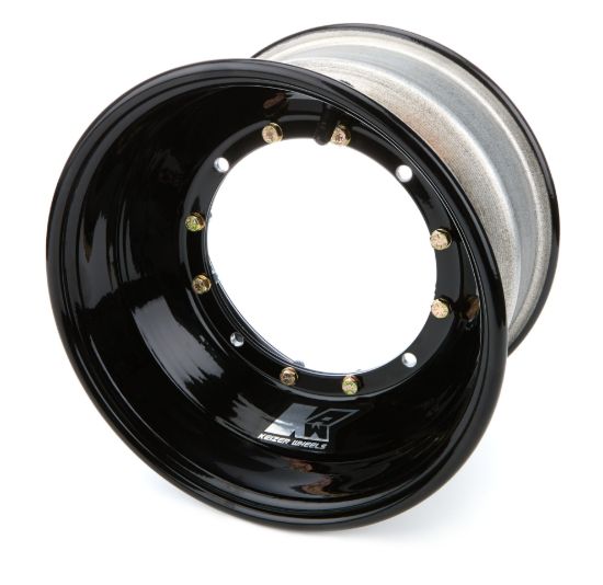 Wheel 4-Pin 10x6 3in BS Black Brake Bell