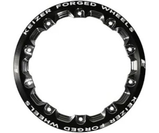 Beadlock Ring 10in Forged Black