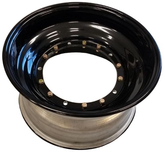 Wheel Direct Mnt 15 x 8 2in BS Black