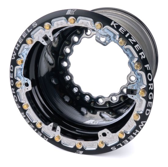 Wheel Wide 5 15x14 5in BS Forged Beadlock Black