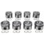 Piston Set w/Rings Ford 6.0L Diesel 8pk