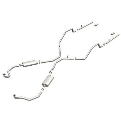 61-64 Chevy Impala Crossmember Back Exhaust
