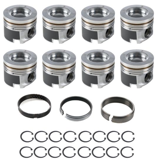 Duramax PowerPak Piston Set 4.055 Bore 6.6L LP5