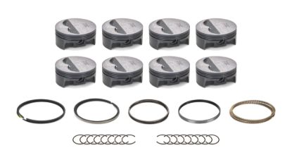 SBC FT Powerpak Piston Set 4.125 Bore -5cc