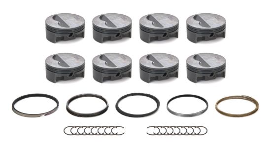 SBC FT Powerpak Piston Set 4.165 Bore -5cc